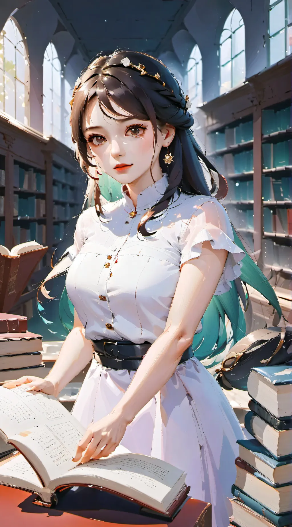 ai character: haley background