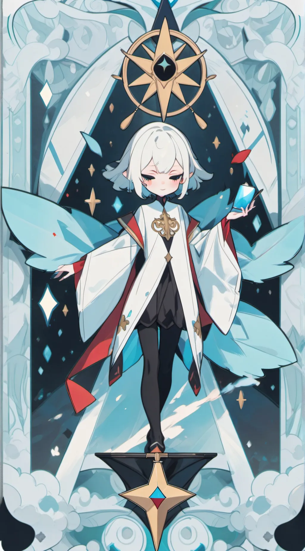 ai character: Lyra background