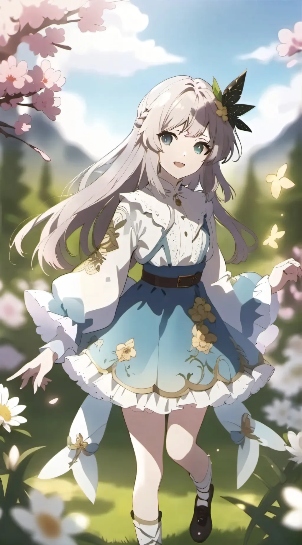 ai character: Mackenzie  background