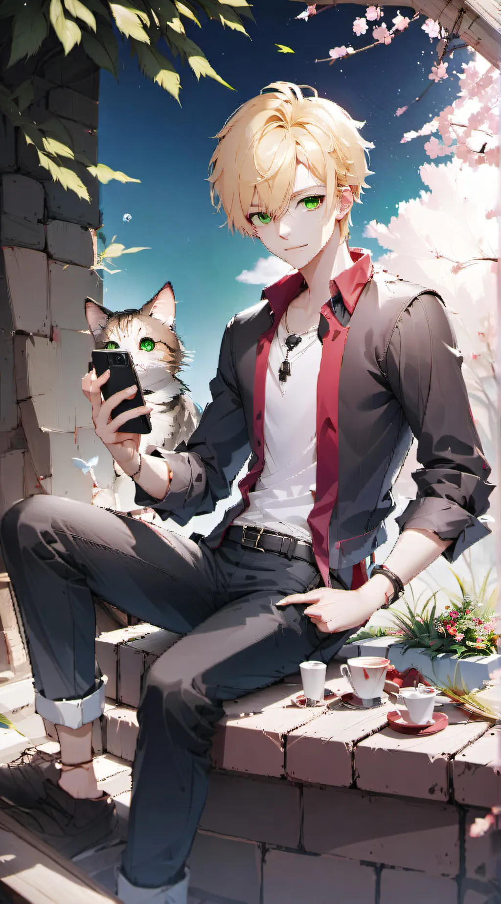 ai character: Pj background