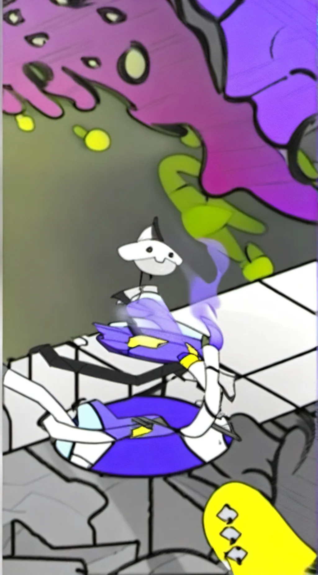 ai character: FPE and md background