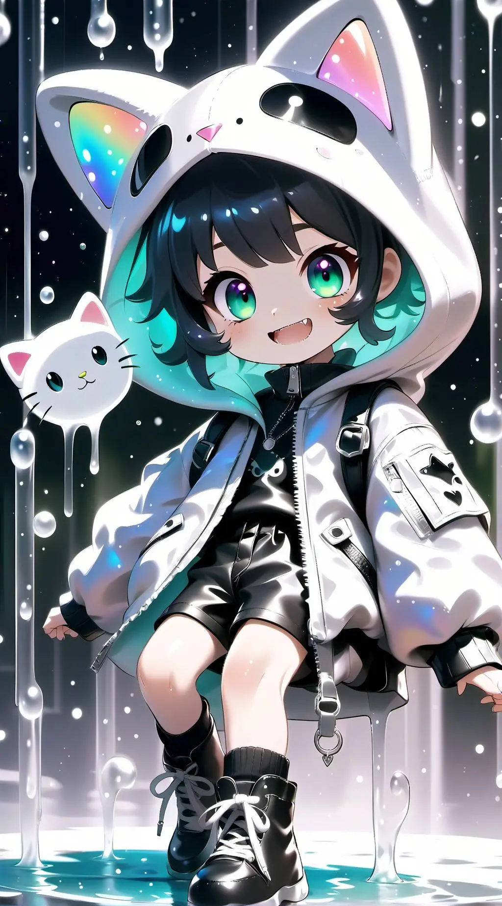 ai character: kitty amy background