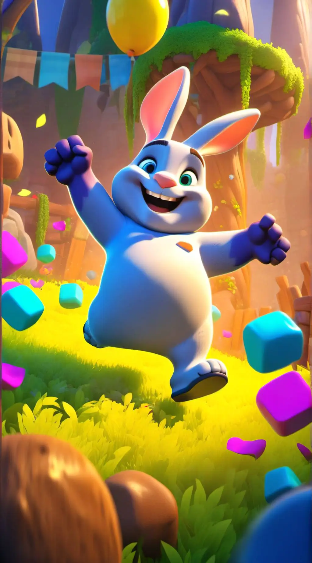 ai character: Big Chungus background