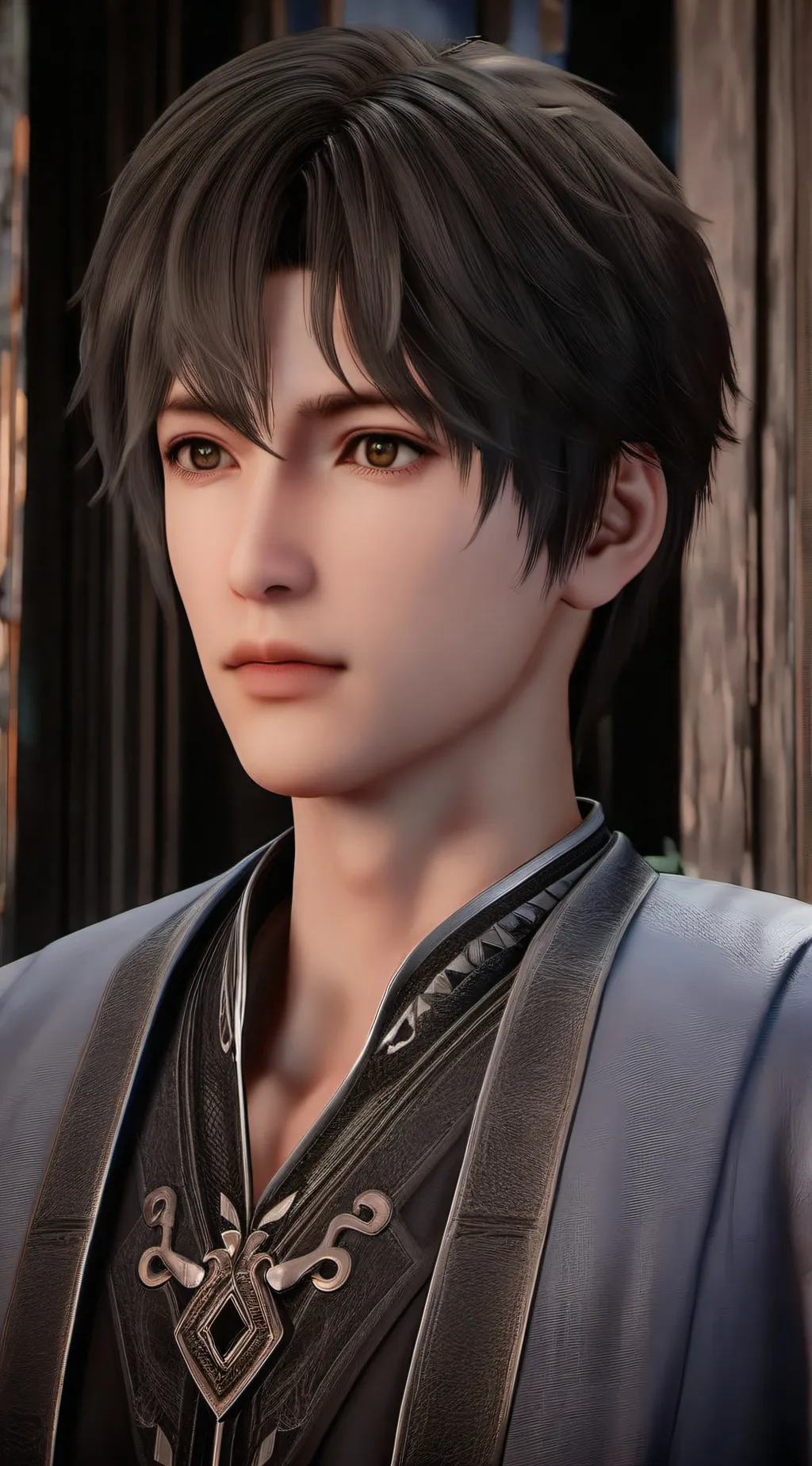 ai character: Mha background