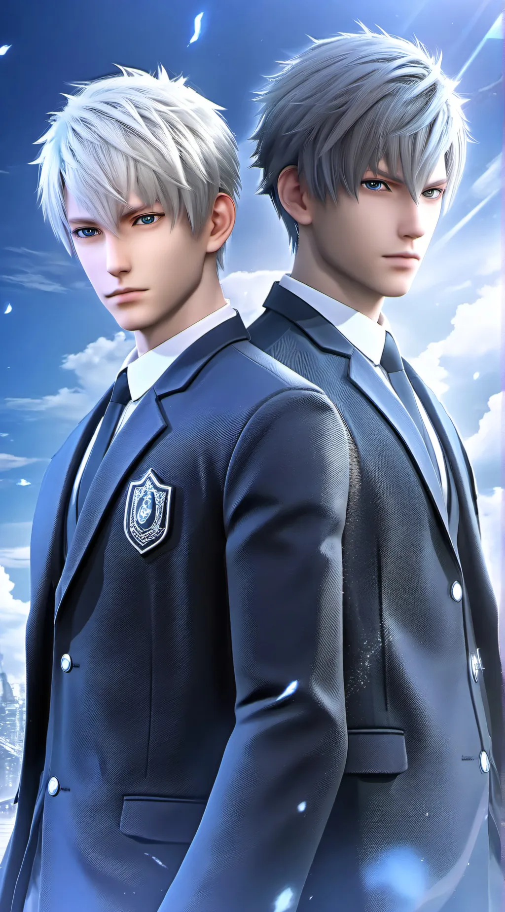 ai character: Hawa & Arashi background