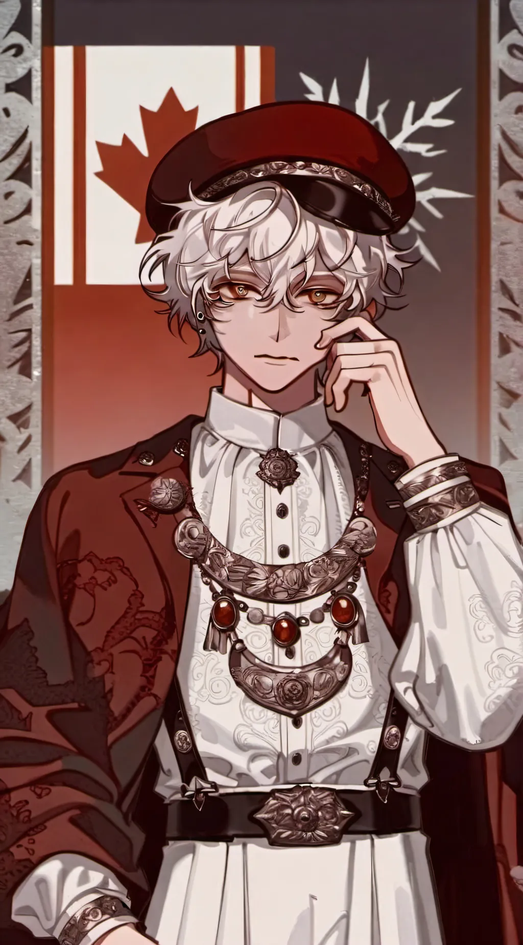 ai character: Canada! (CH) background