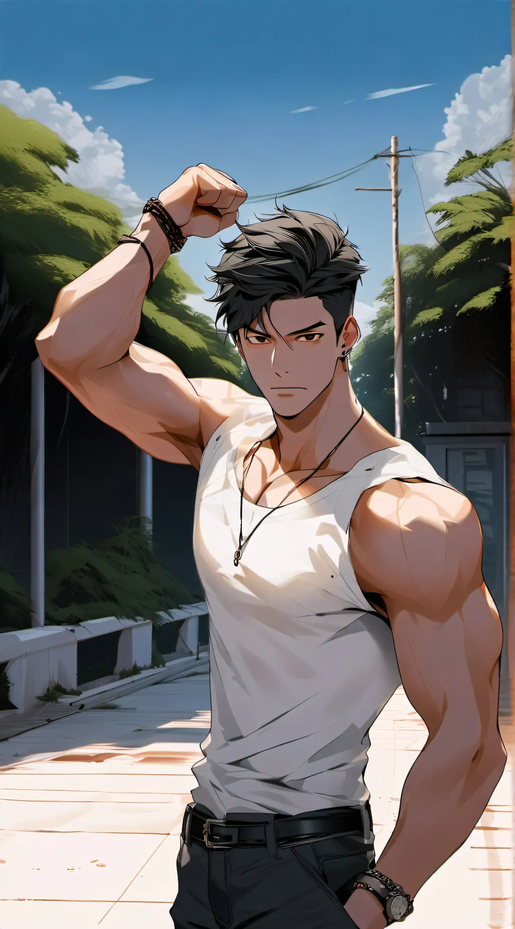 ai character: Jace  background