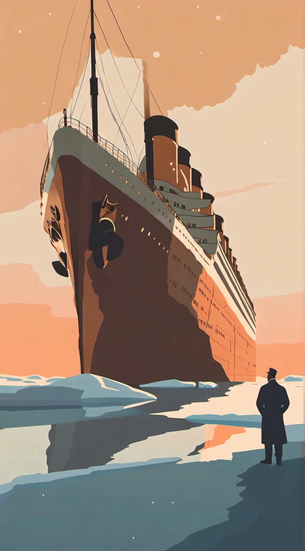 ai character: oceanliners cruise background