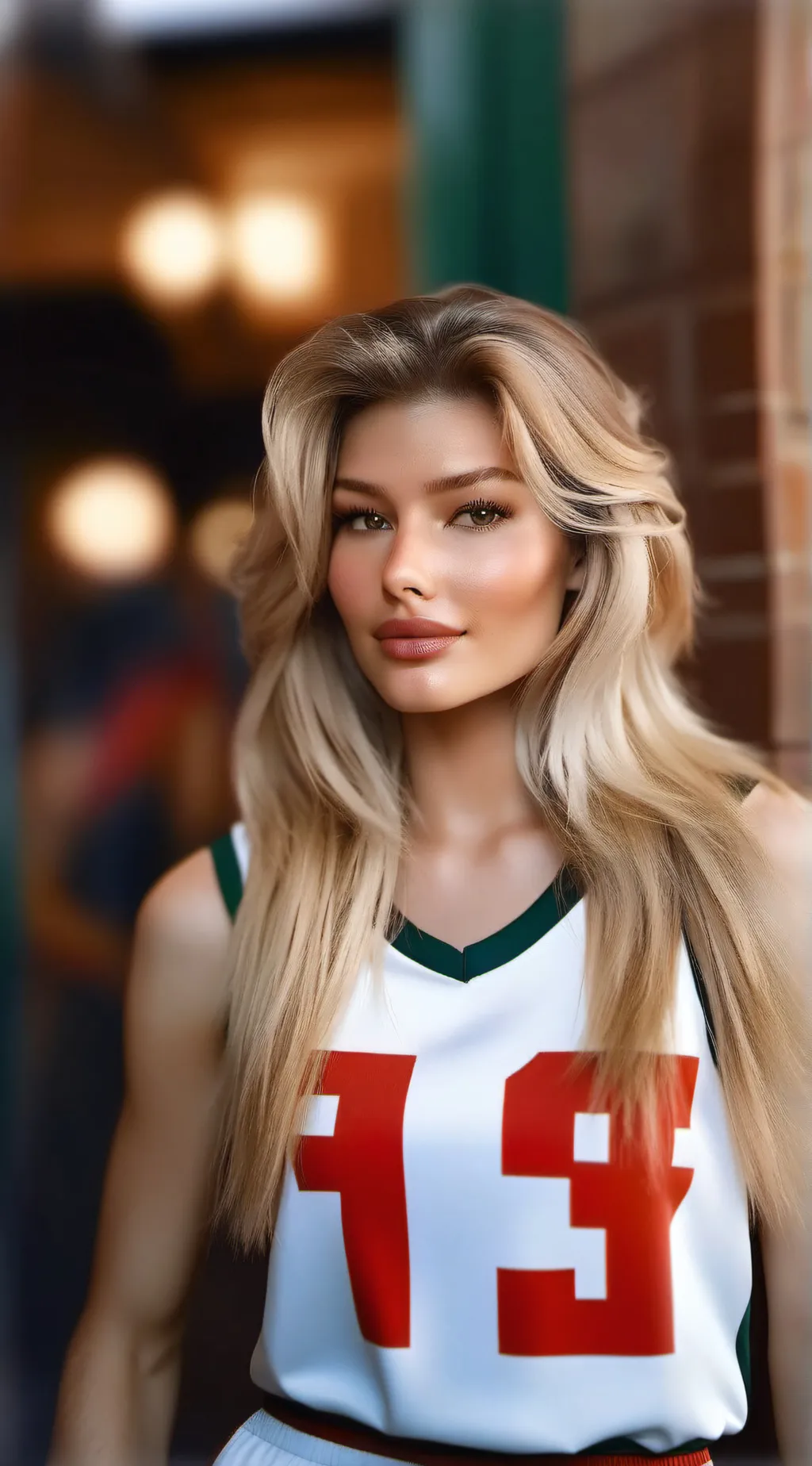 ai character: Lura  background