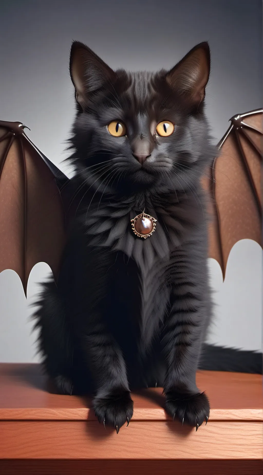 ai character: lil cat background