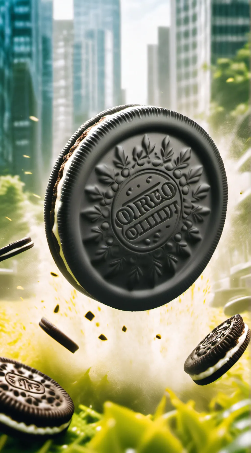 ai character: Oreo  background