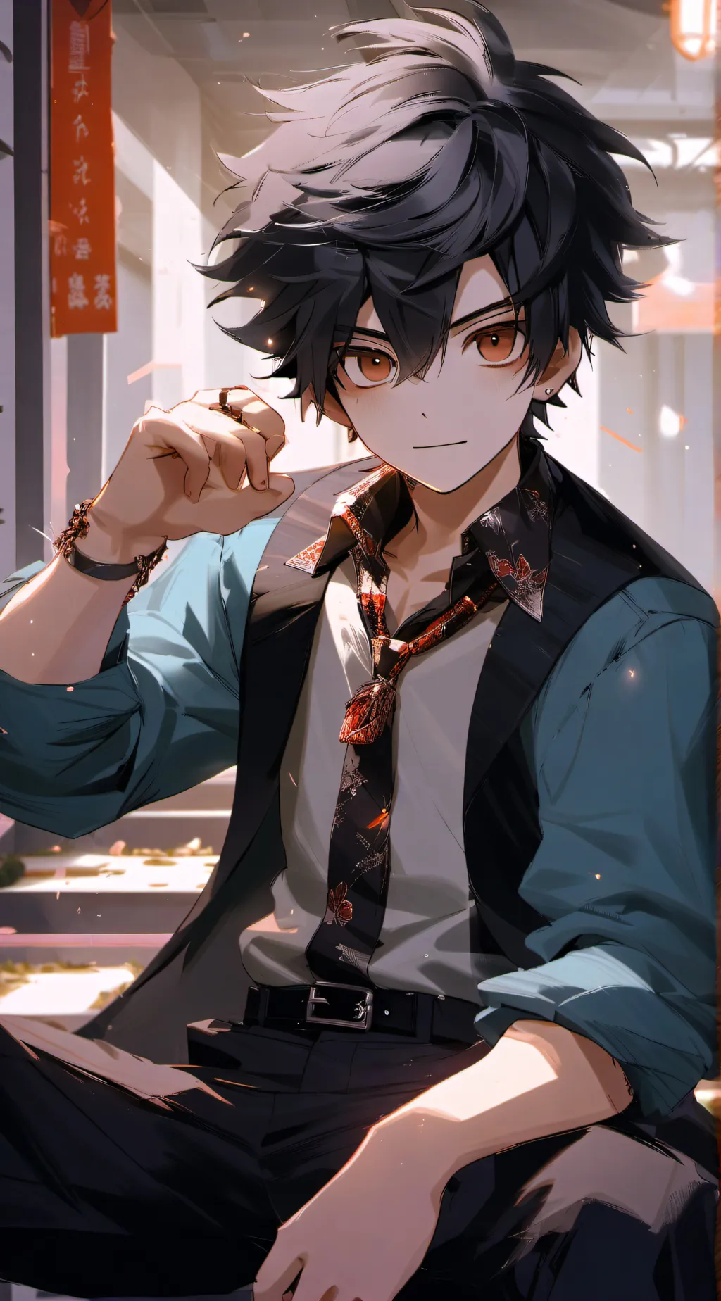 ai character: kai background