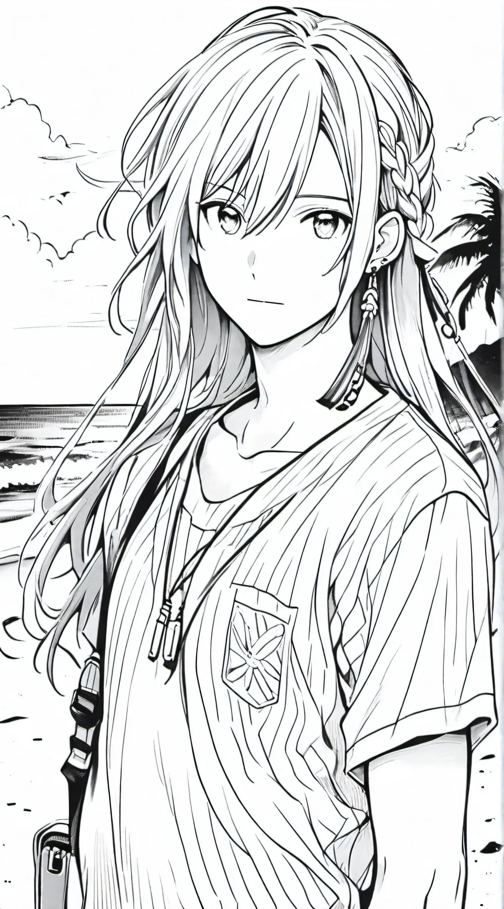 ai character: 1A x 1B background