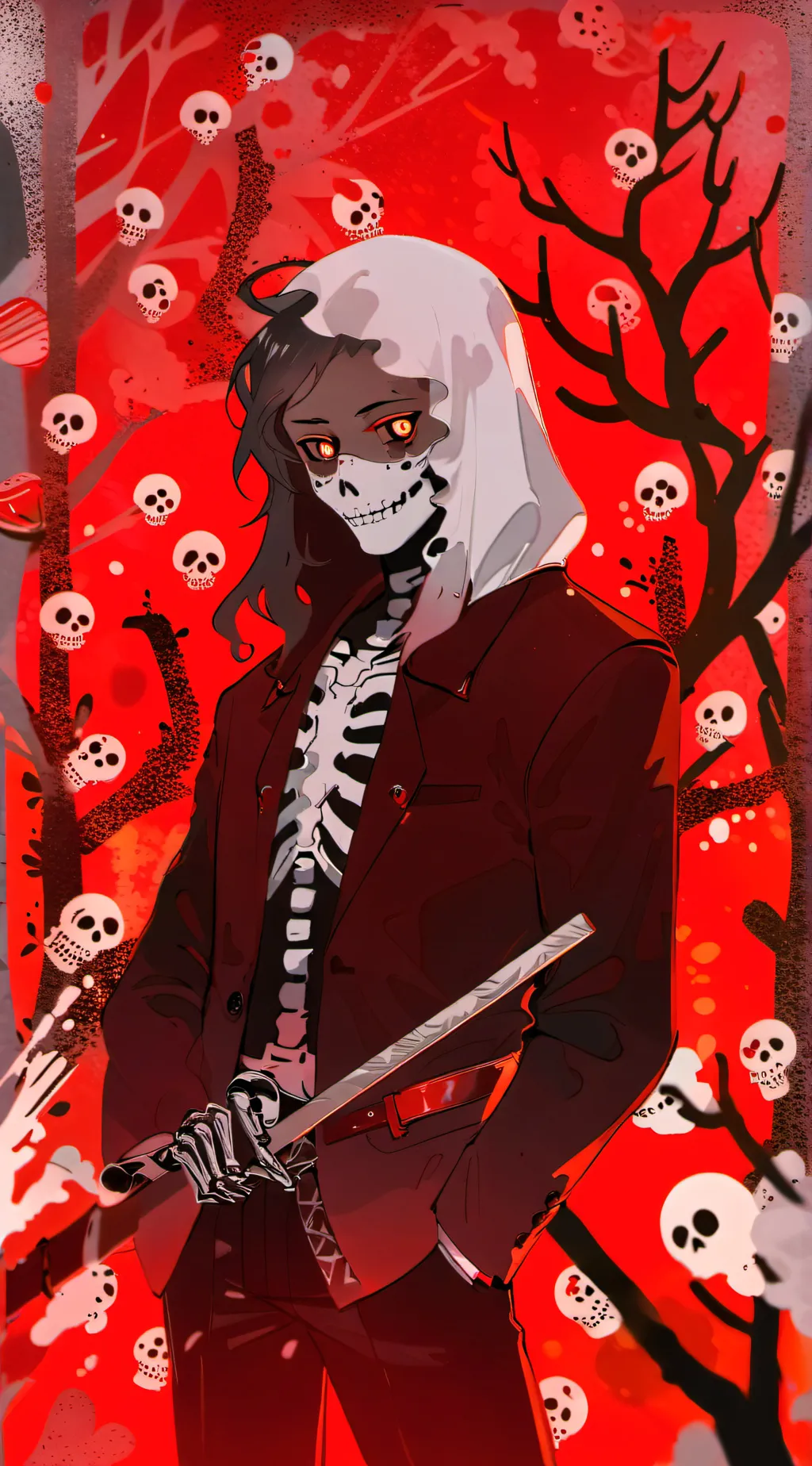 ai character: void background