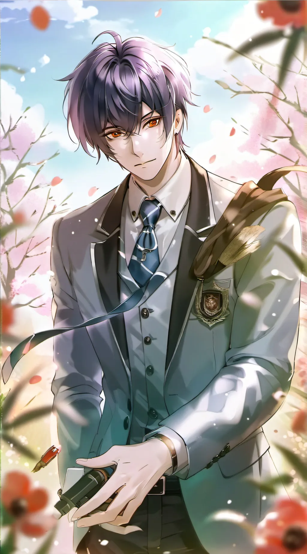 ai character: Hananoi-kun  background