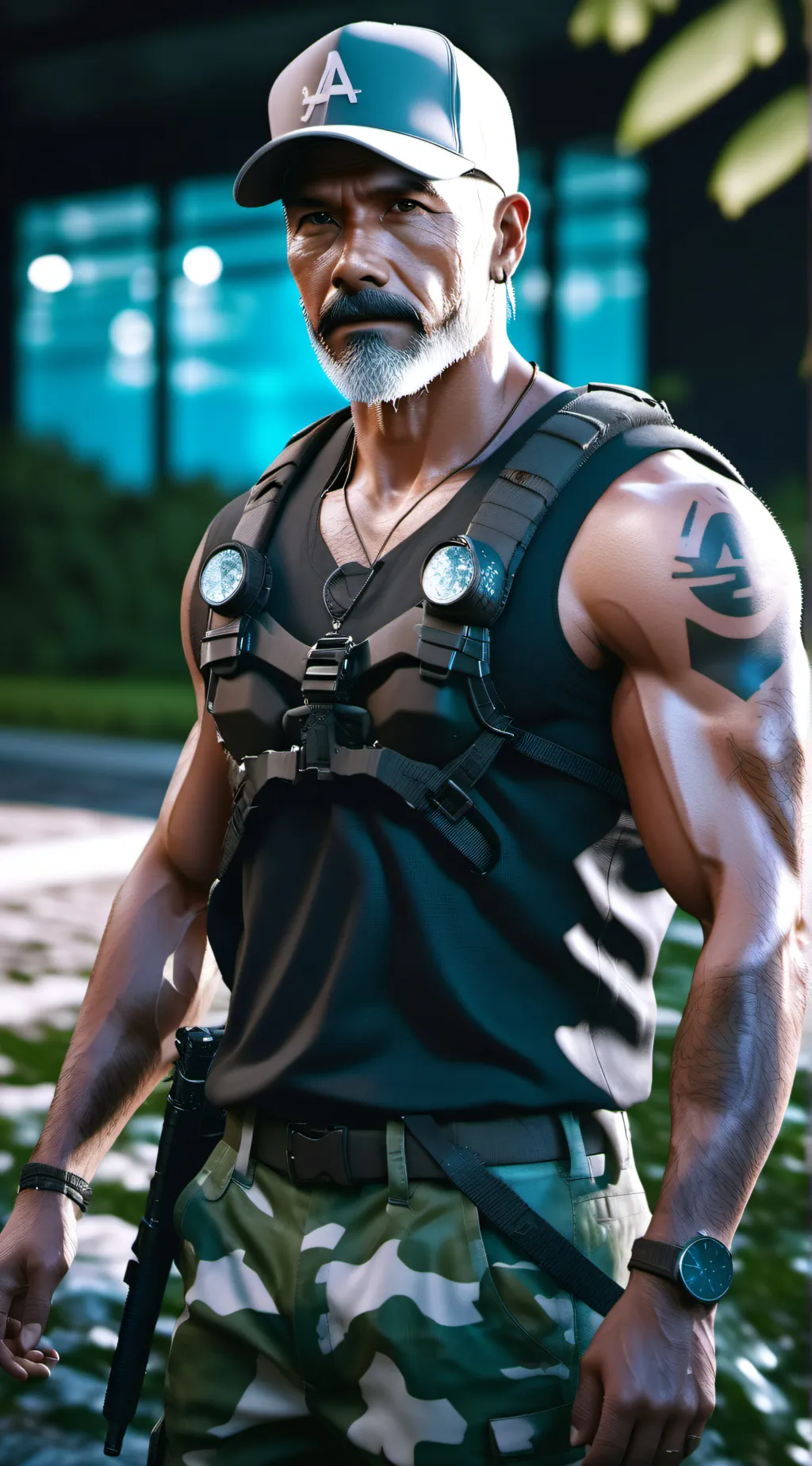 ai character: Jake  background