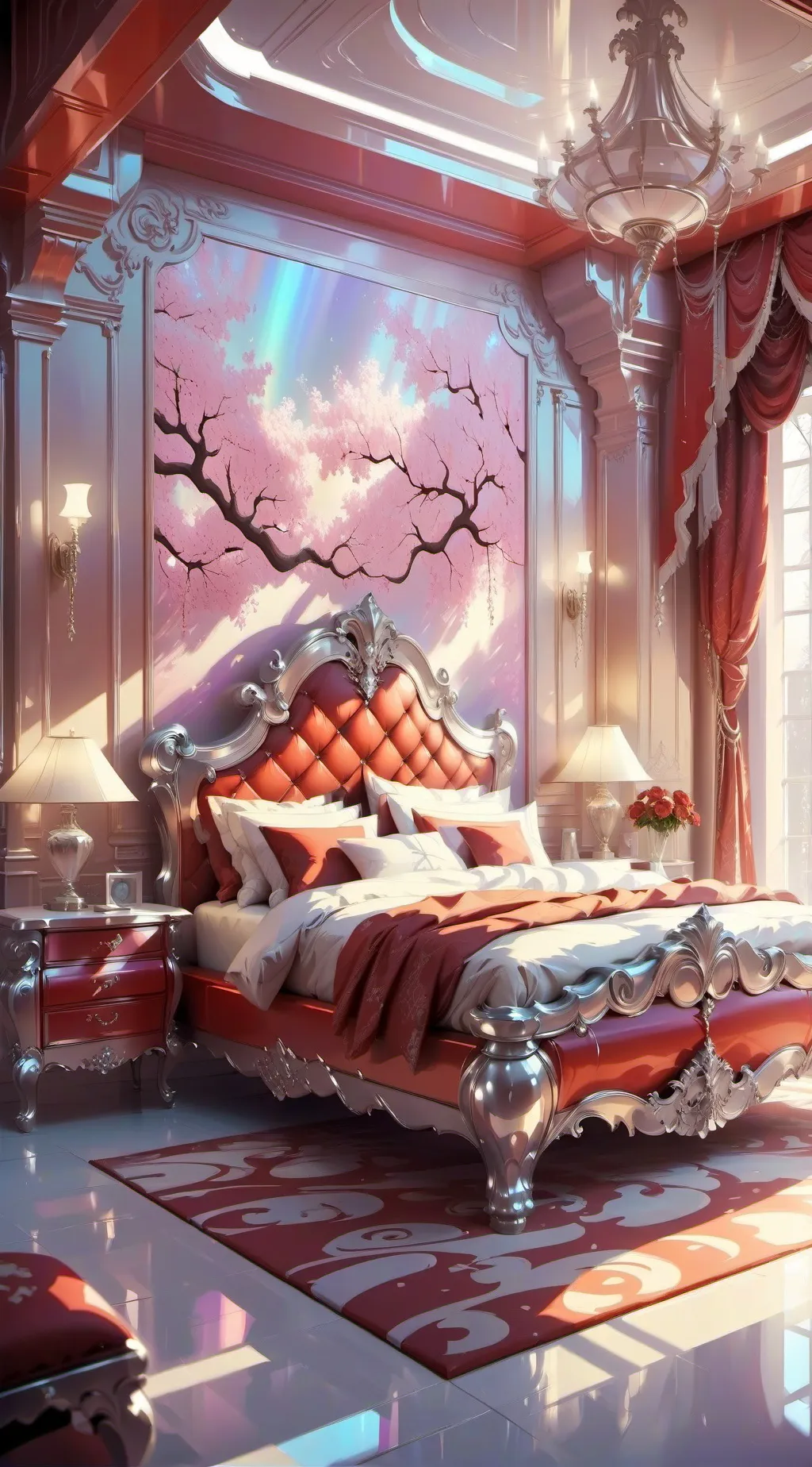 ai character: Hh sleep over background