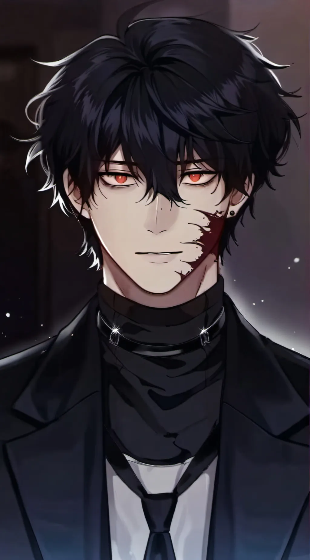 ai character: Dabi  background