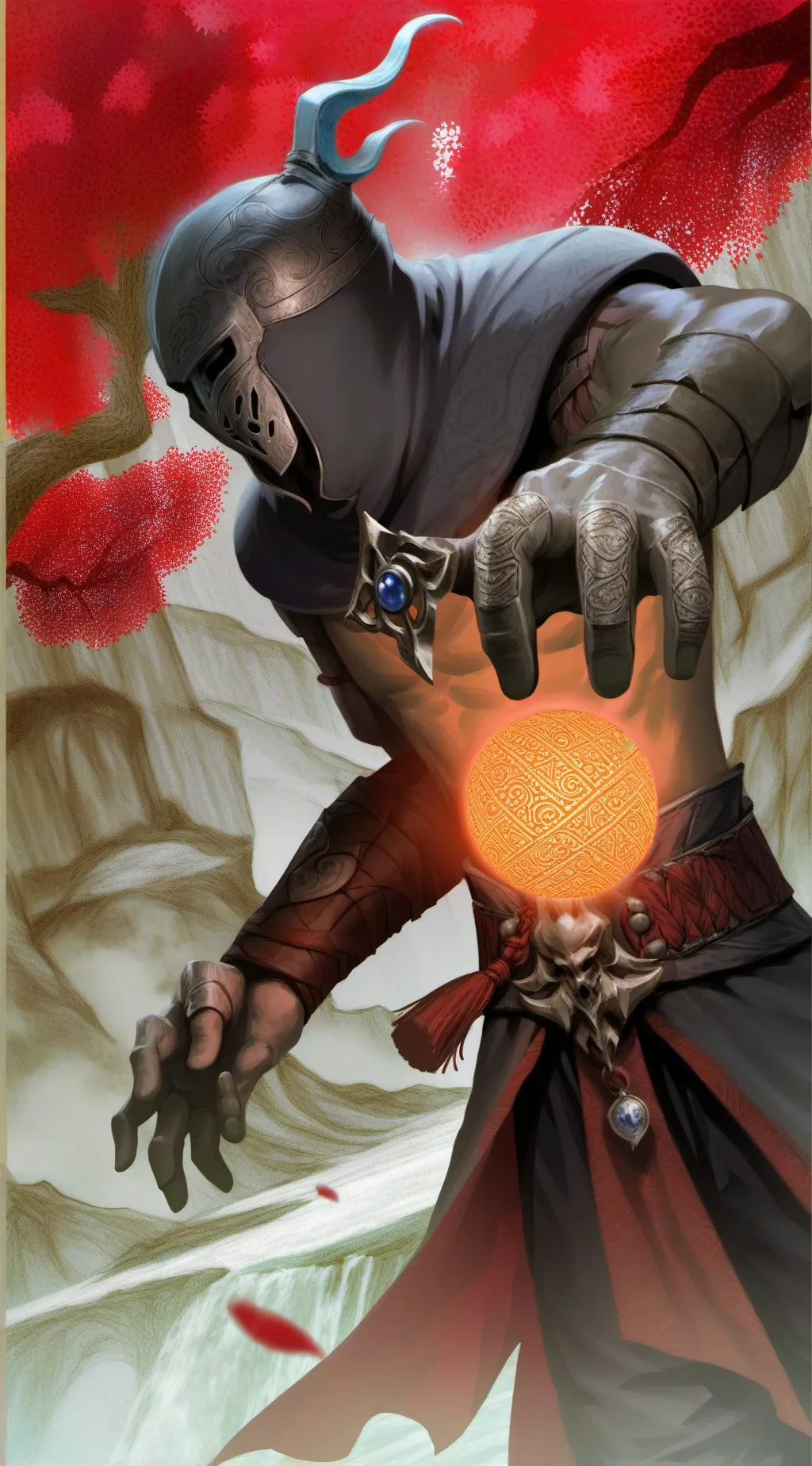 ai character:  Shadow demon background