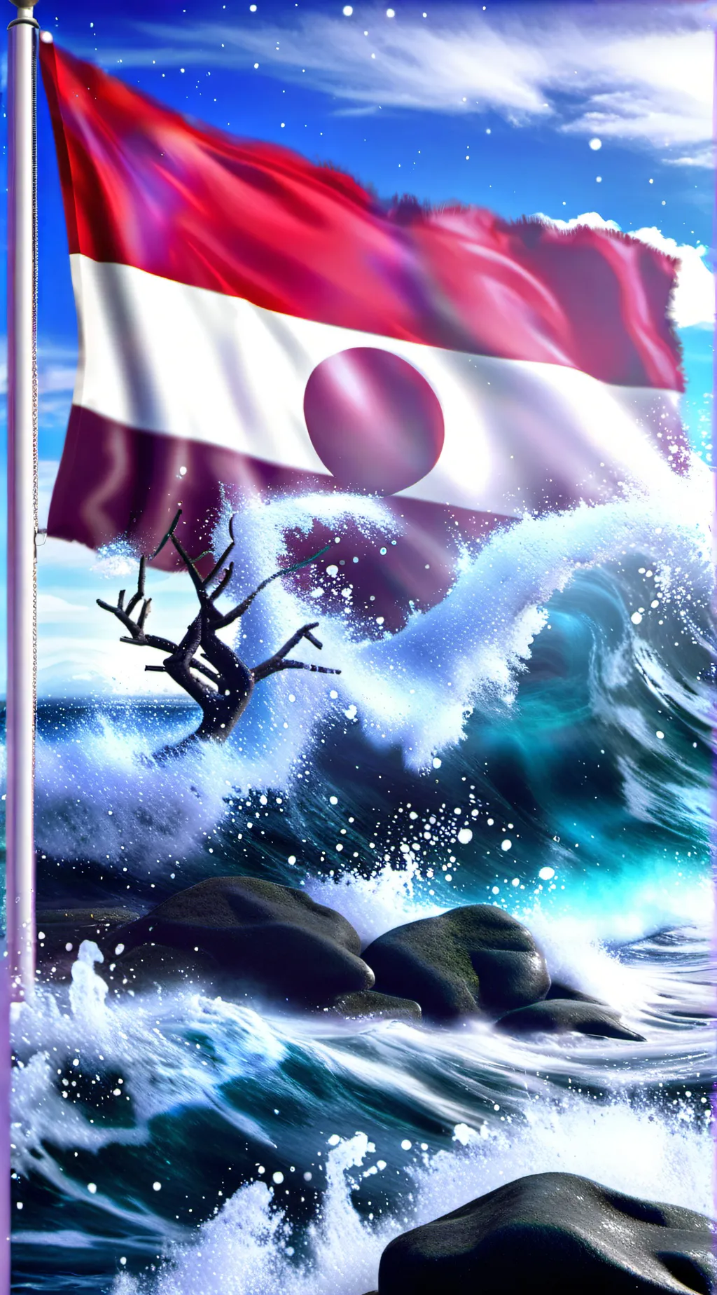 ai character: Indonesia background