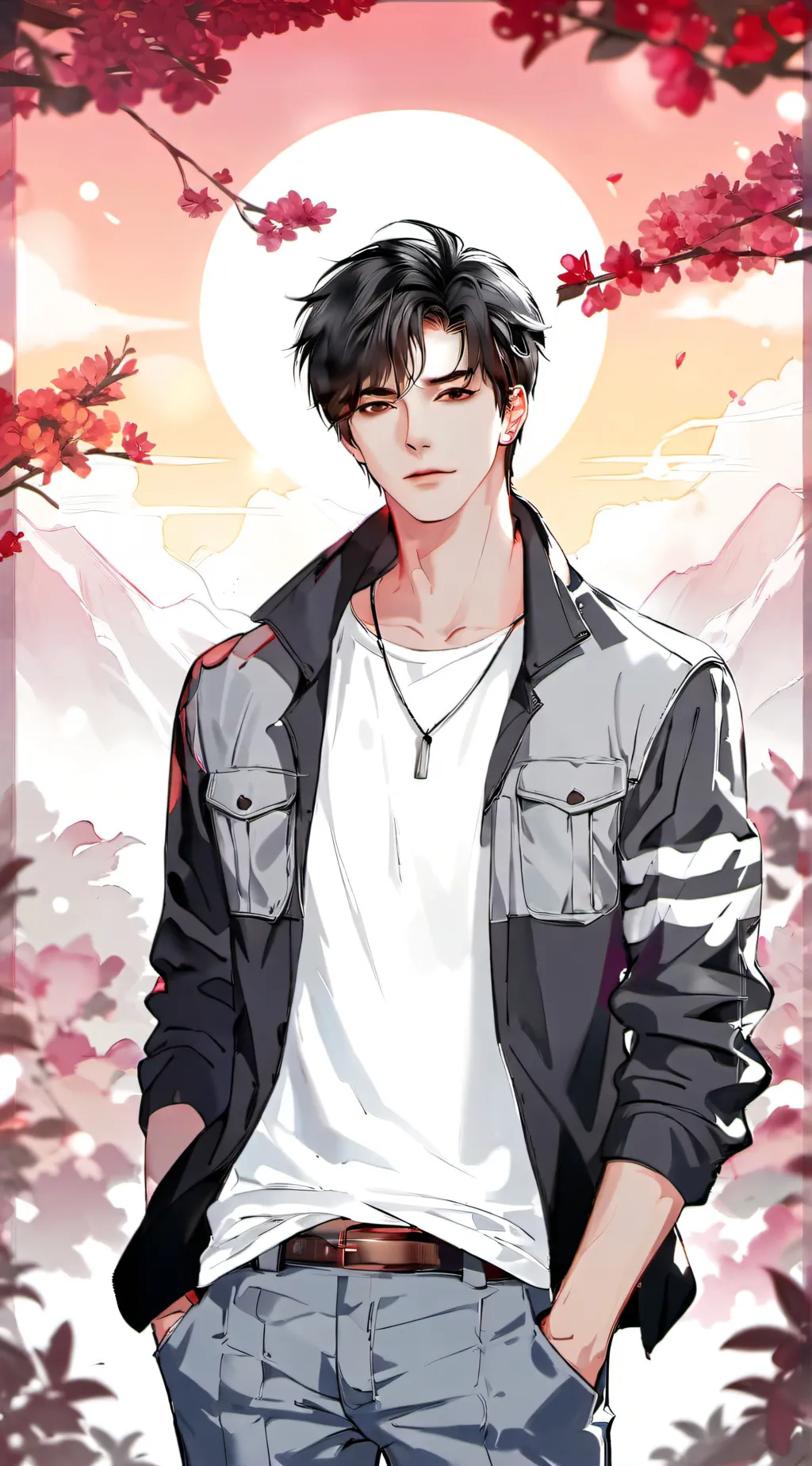 ai character: liam background