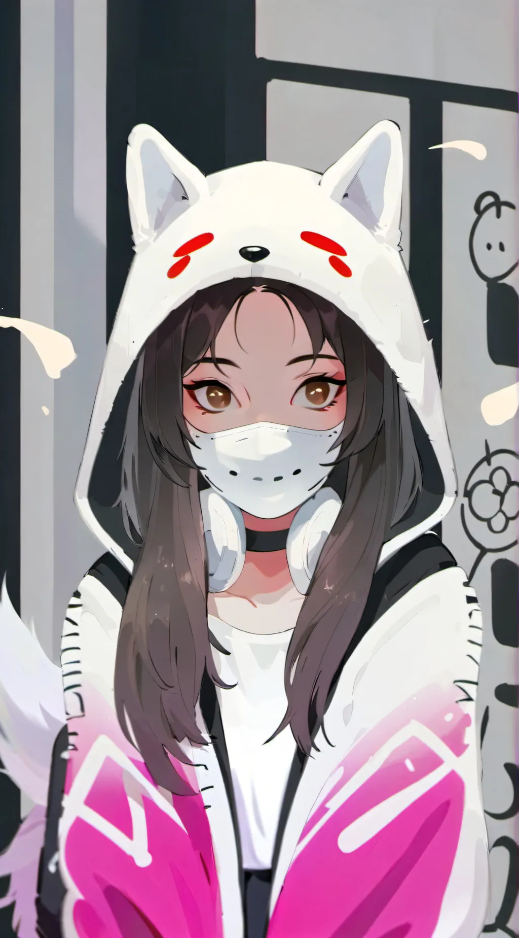 ai character: Vi background