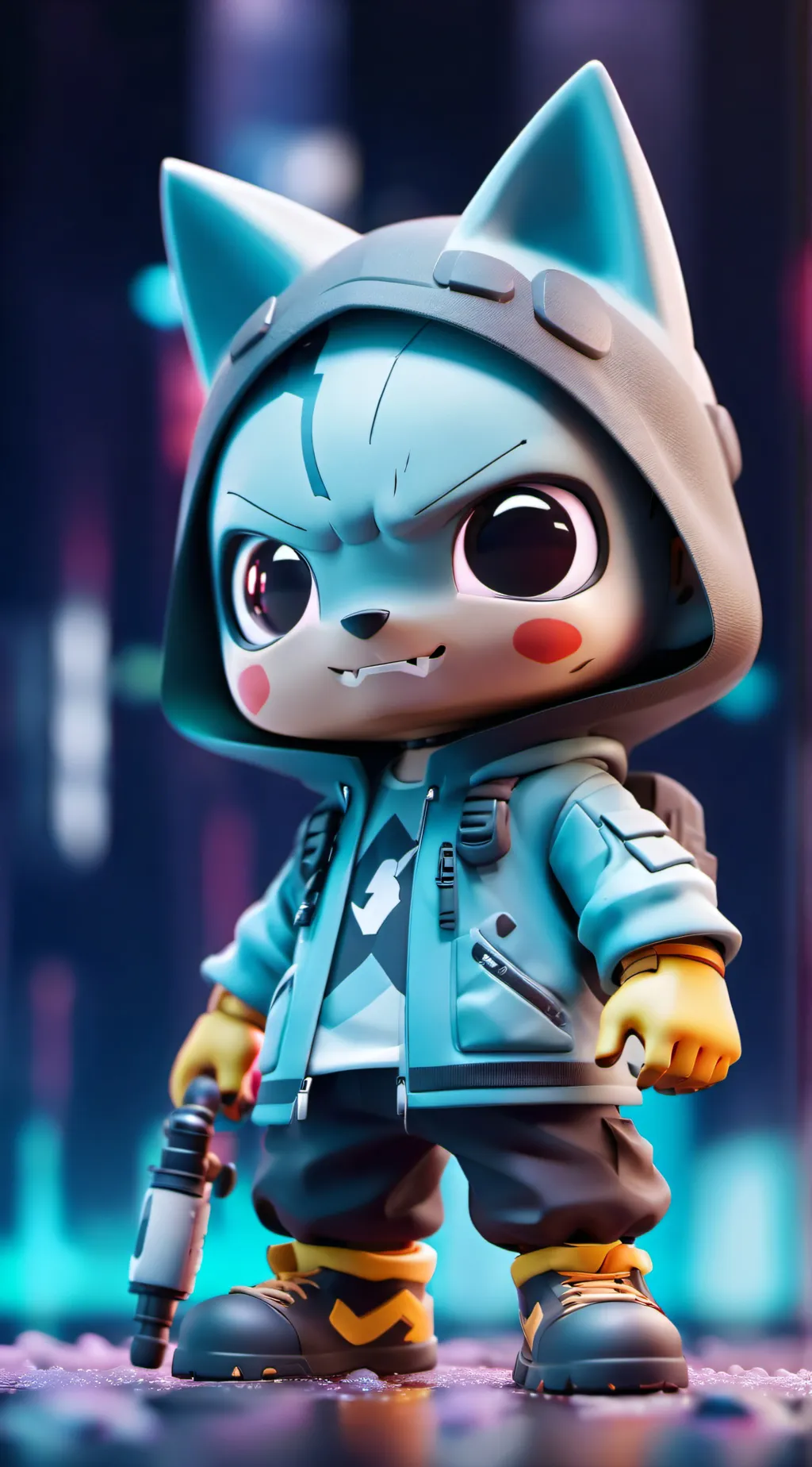 ai character: Warki background