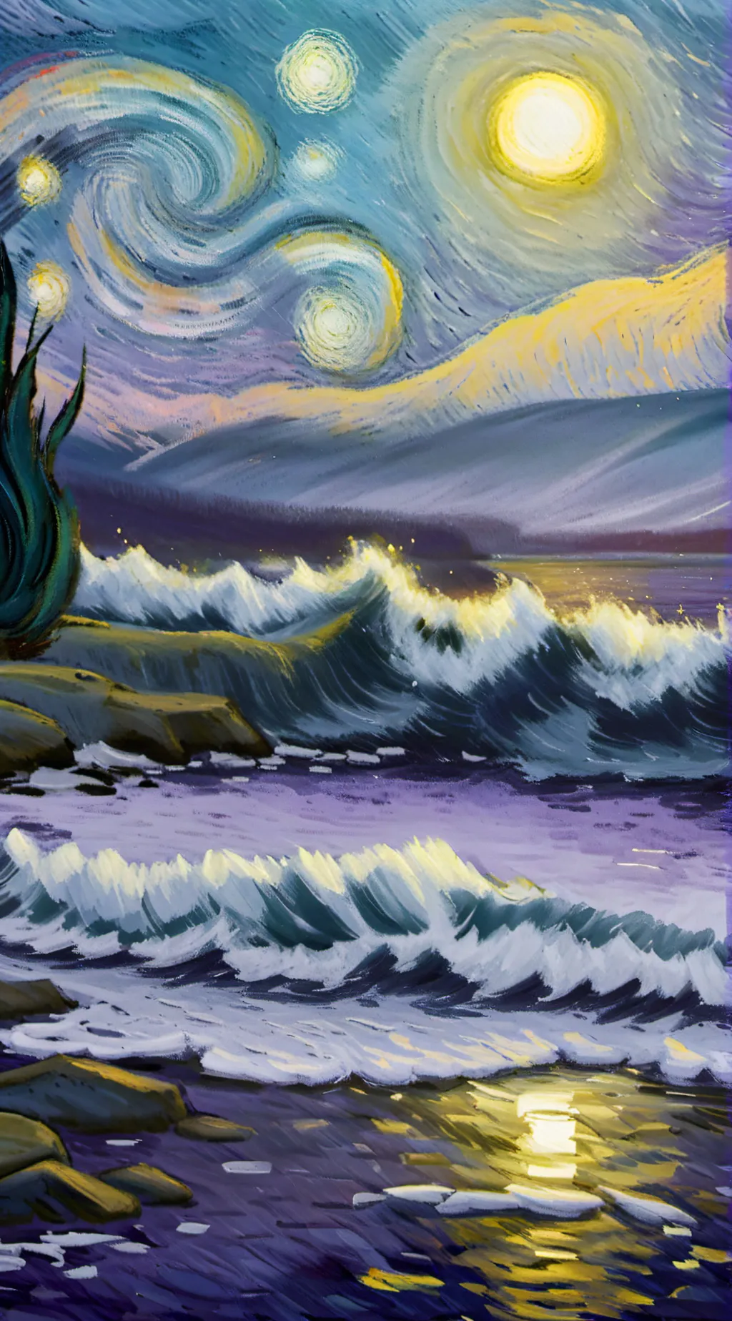 ai character: Shout out 🤭💅✨ background