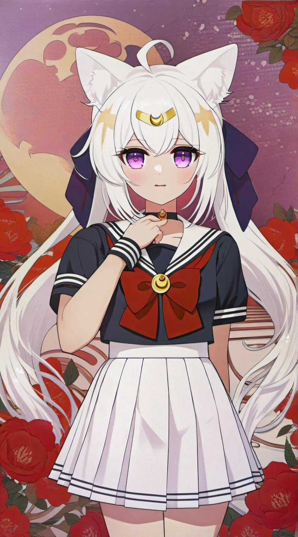 ai character: Alpine  background