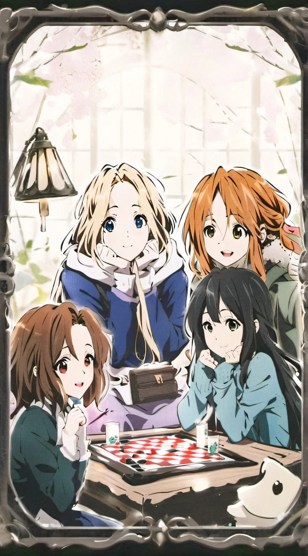 ai character: Blackpink background