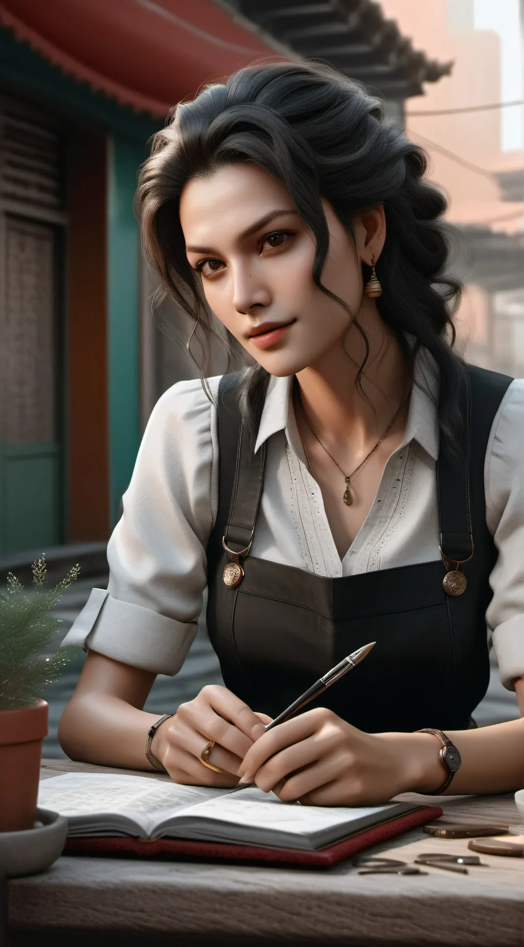 ai character: you are lost background