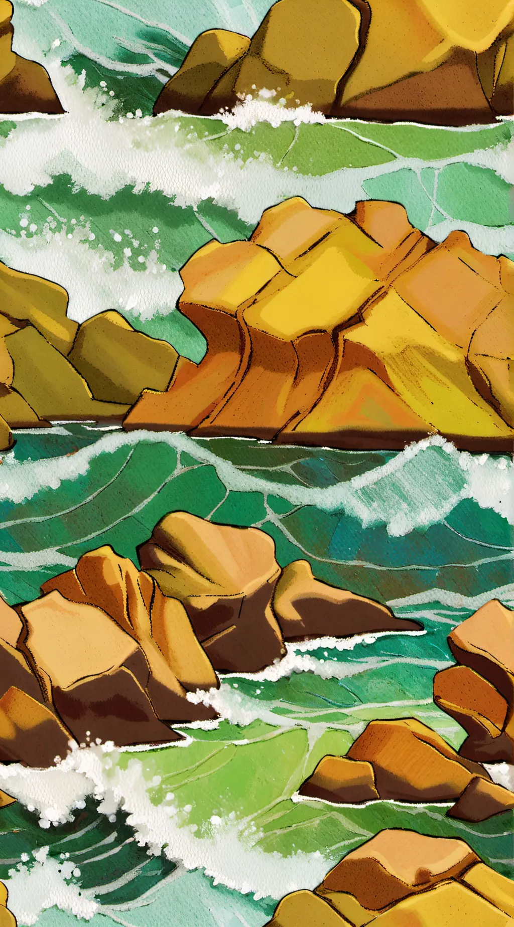 ai character: bedrock background