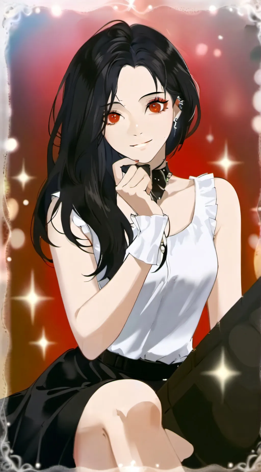 ai character: amy background