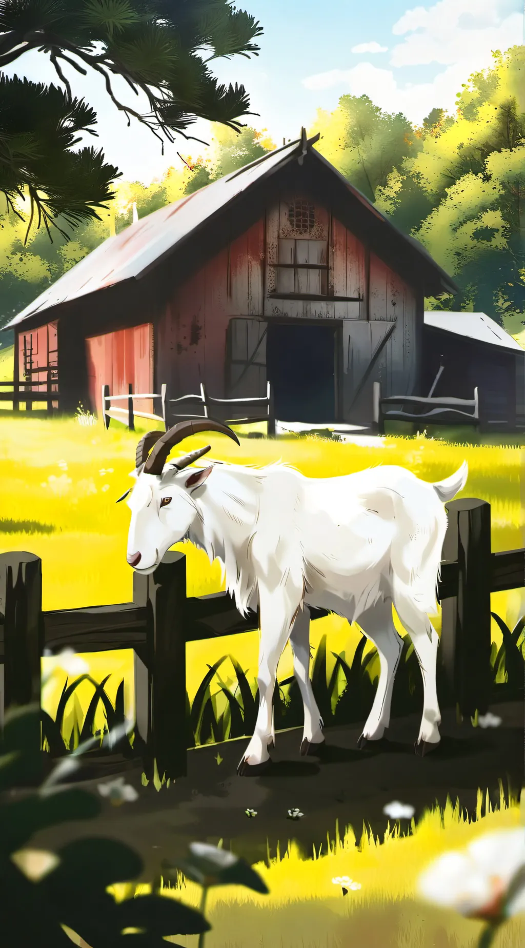 ai character: goat simulator  background