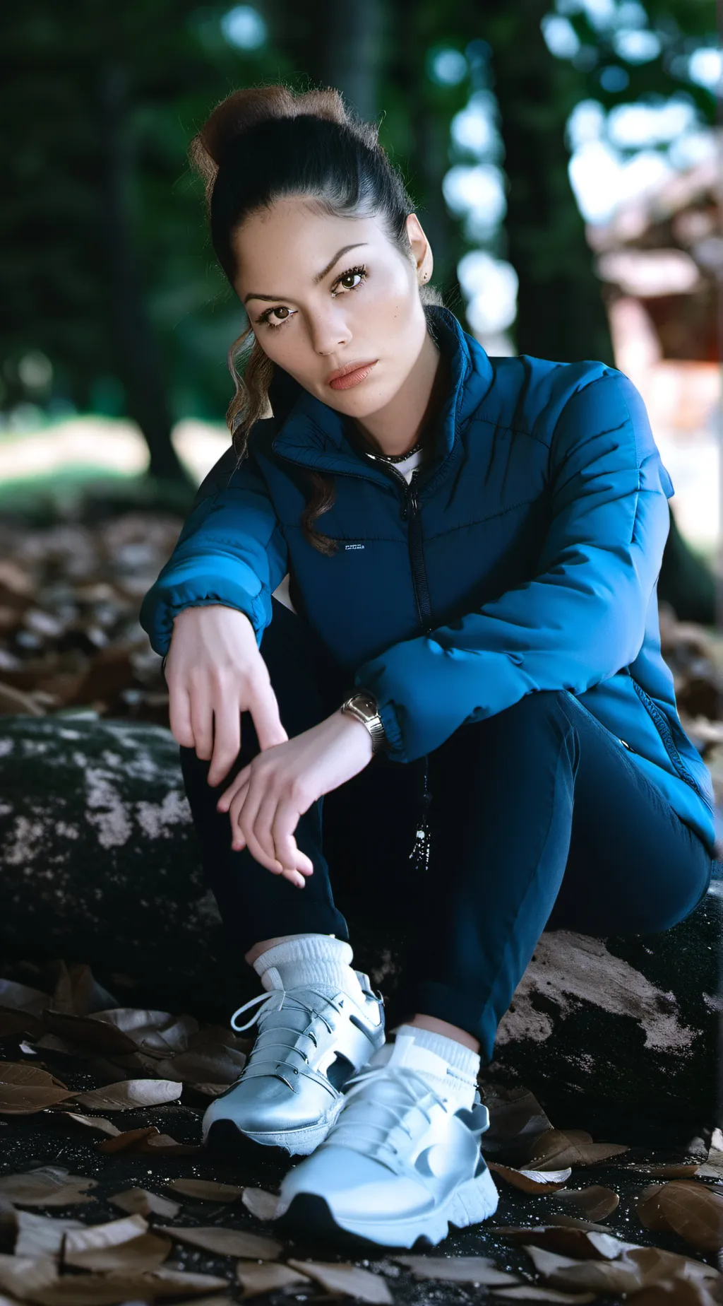 ai character: Nicole  background