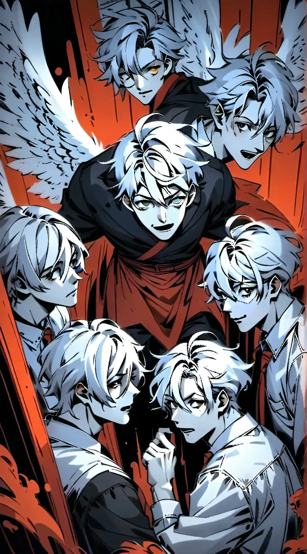 ai character: animals background