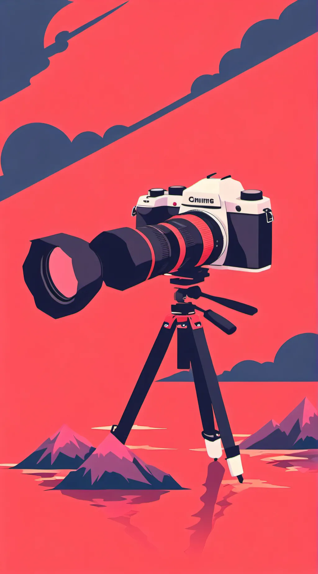 ai character: titan cameraman  background