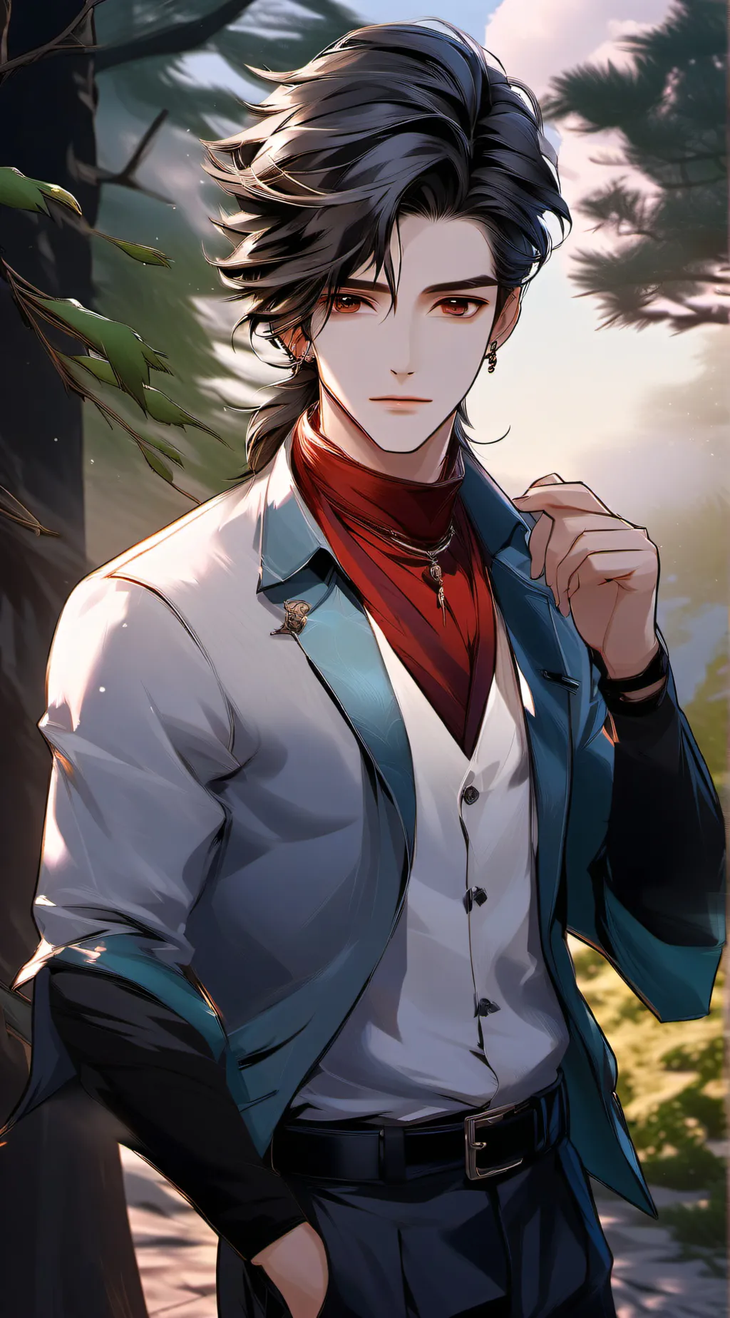 ai character: alan background