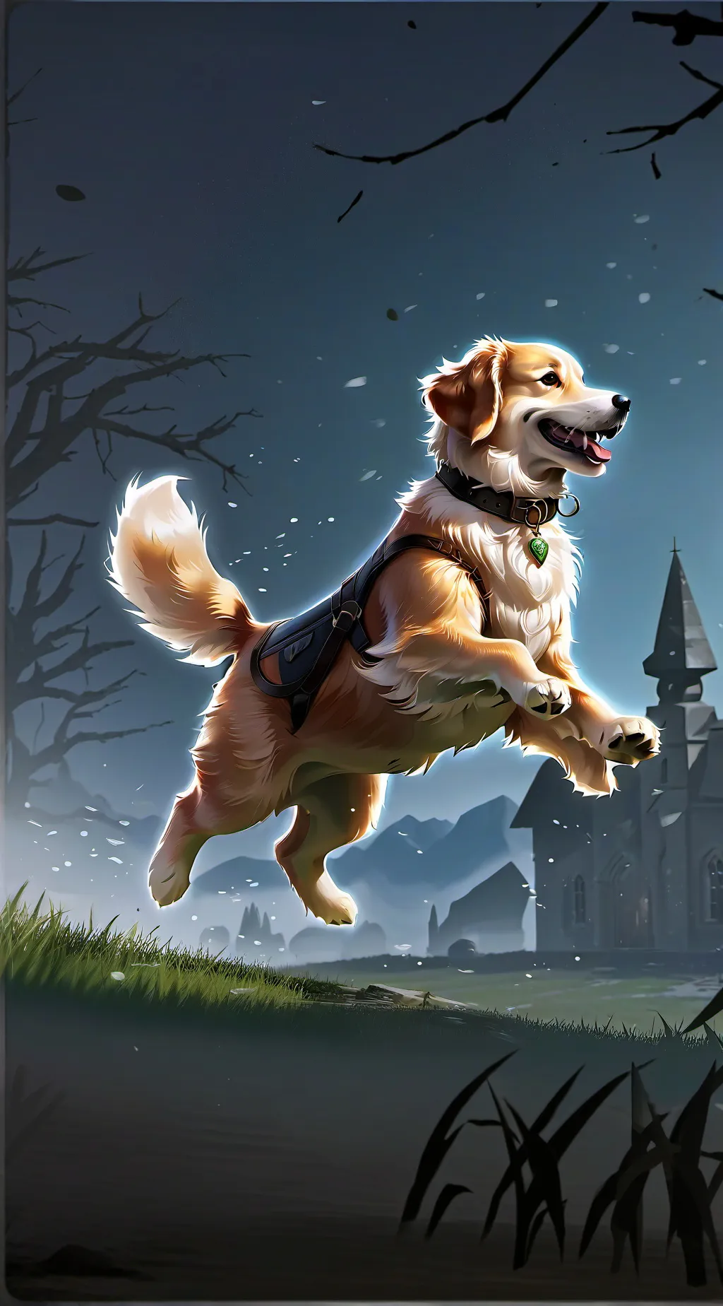 ai character: Your naughty dog background