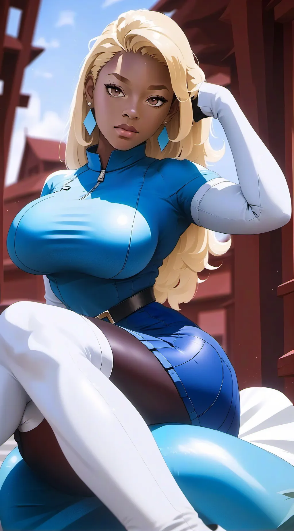 ai character: charlnella  background