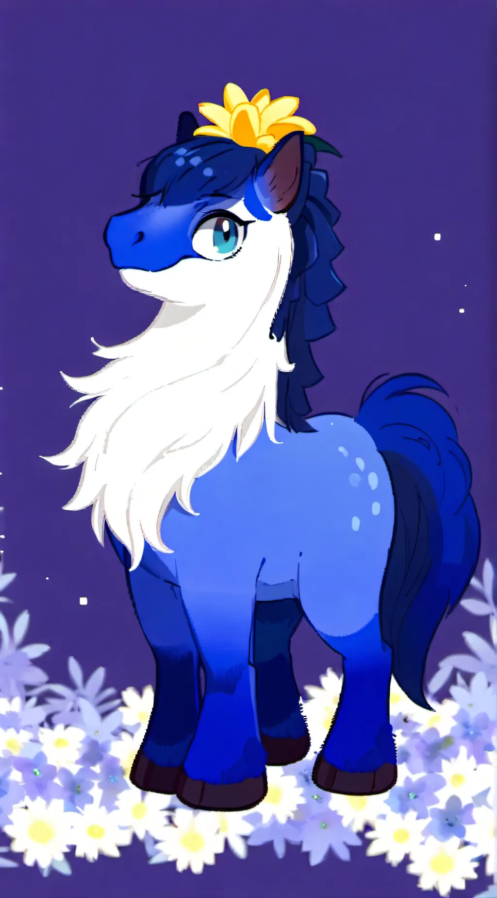 ai character: a pony  background
