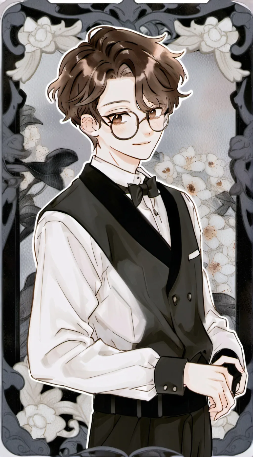 ai character: Human Alastor background