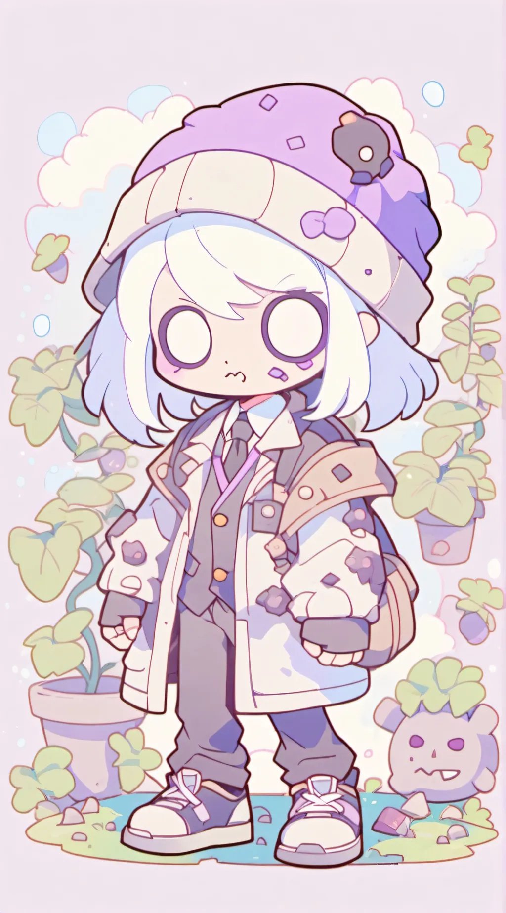 ai character: zombie apocalypse  background