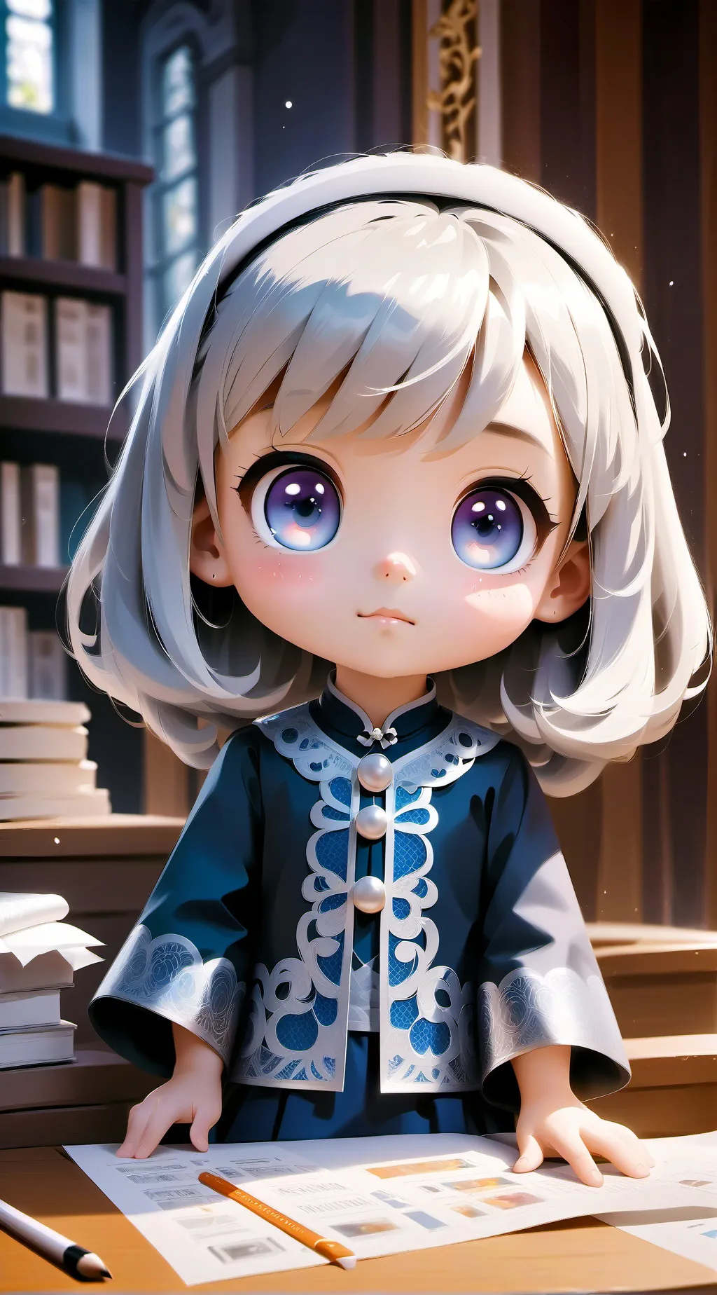 ai character: Aria background