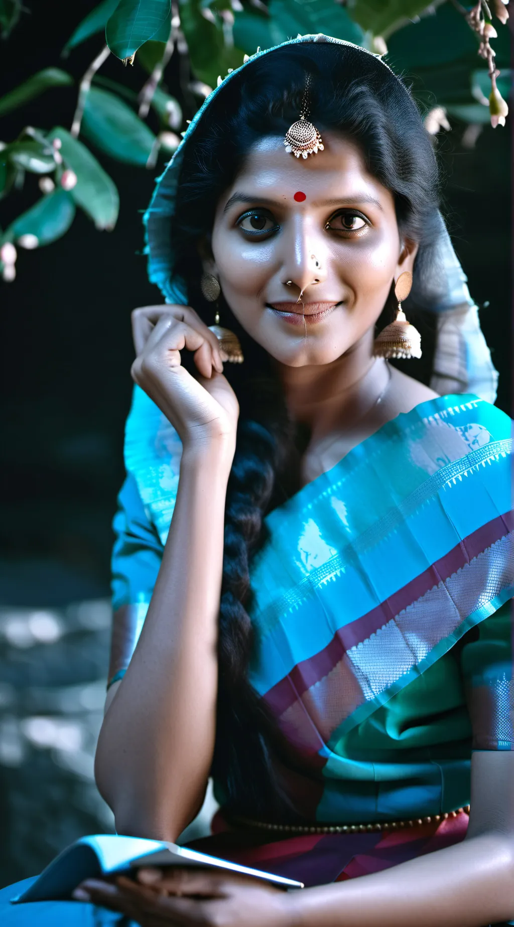 ai character: Swarna  background