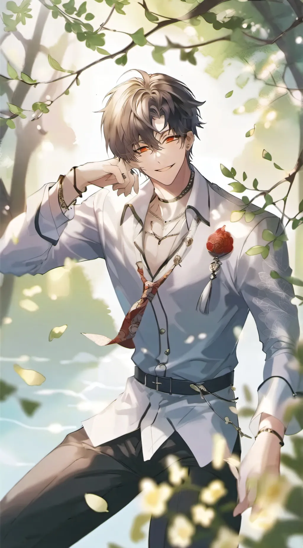 ai character: Steven  background