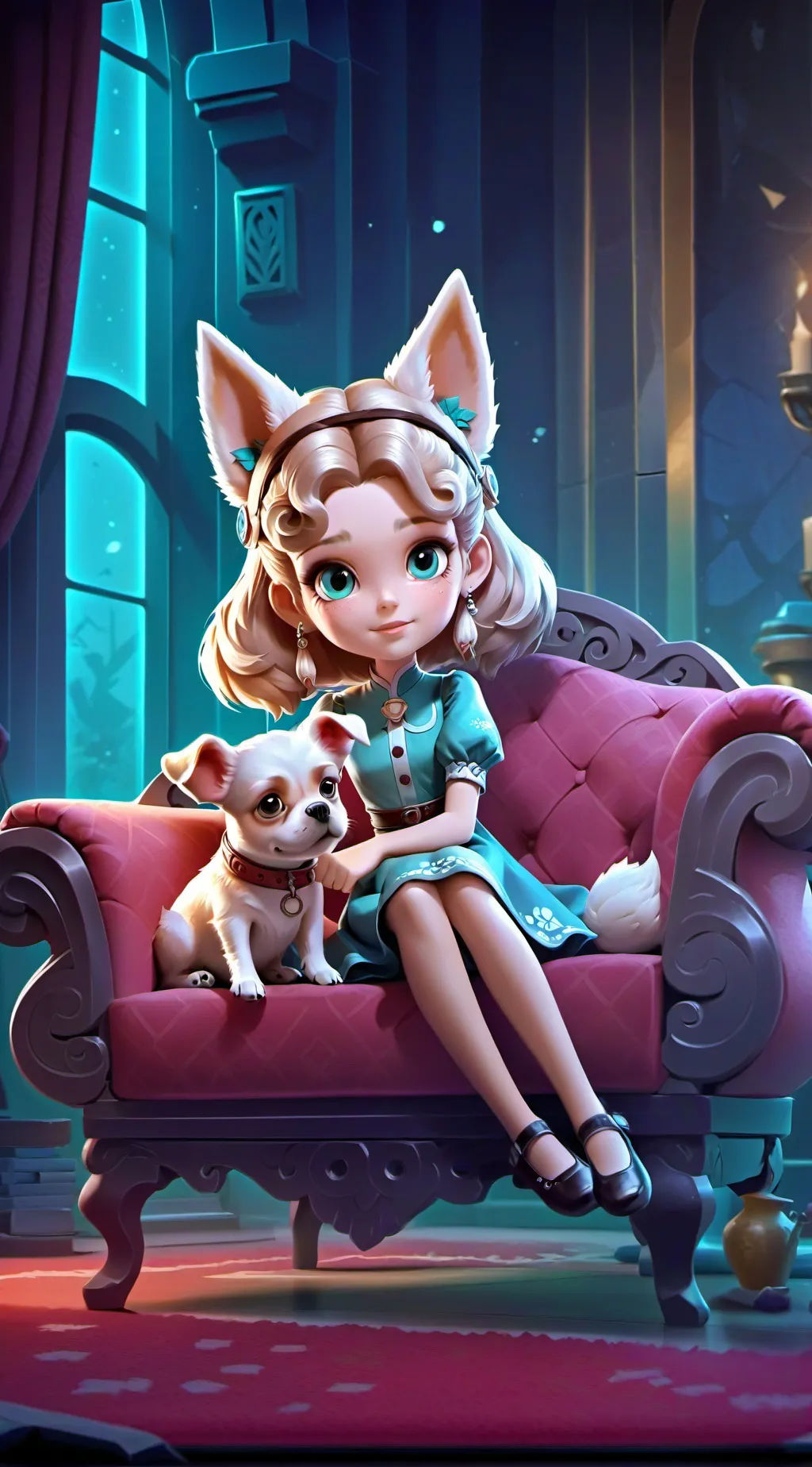 ai character: pet background