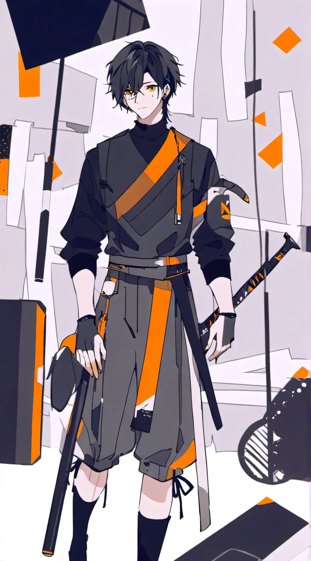 ai character: Leo background