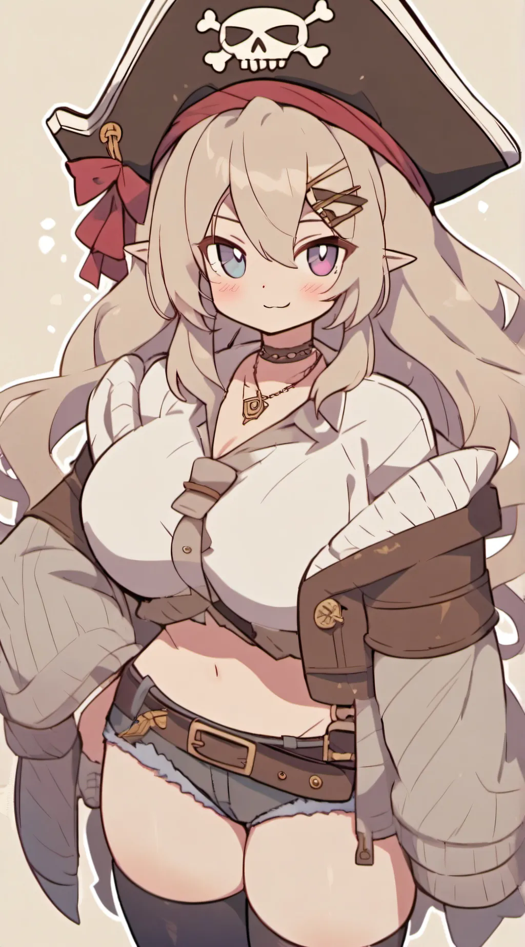 ai character: pirate background