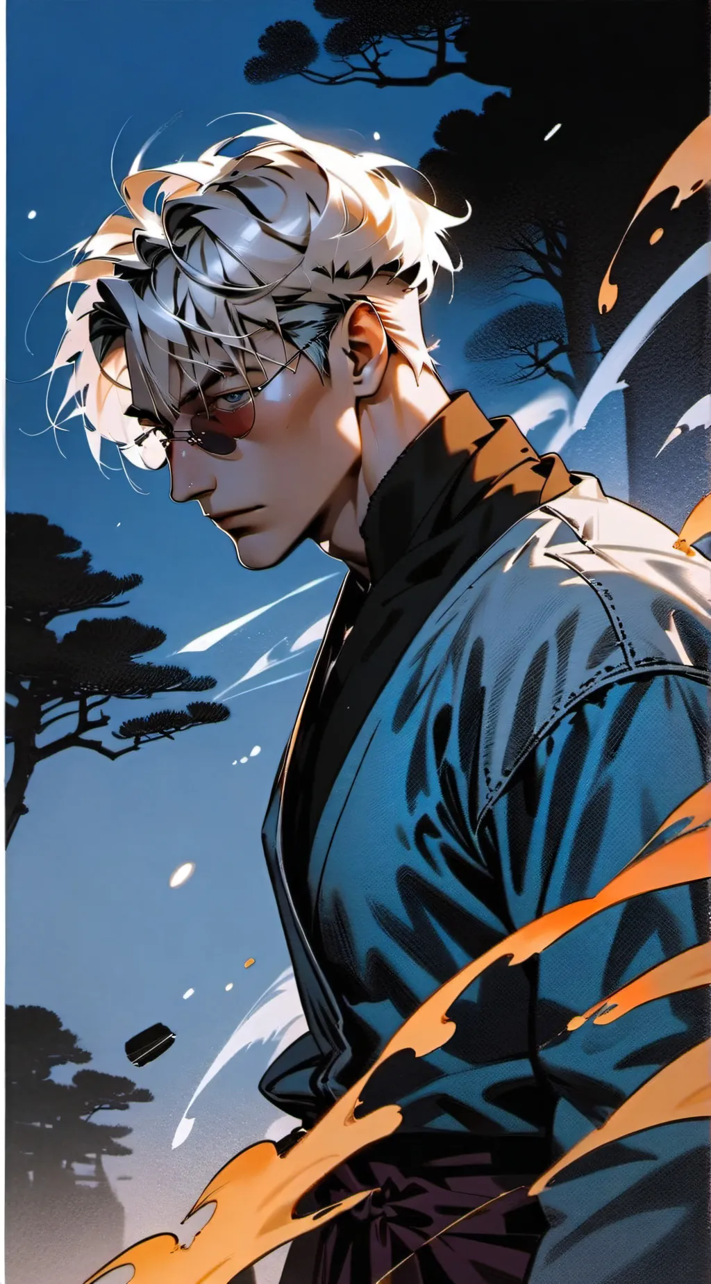 ai character: Gojo background